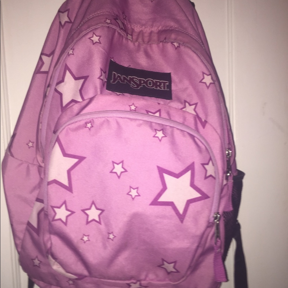 Jansport Pink Star Backpack